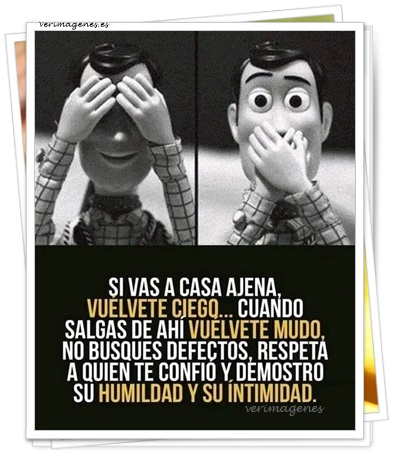 Imagen de Si vas a casa ajena