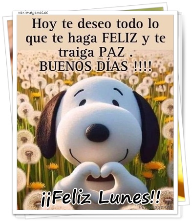 Imagen de Feliz Lunes. Que esta semana comience con energía, buena actitud y muchas oportunidades