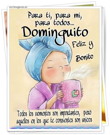 Imagen de Feliz Domingo. Tiempo Para Ti: Que Este Día Te Llene De Paz