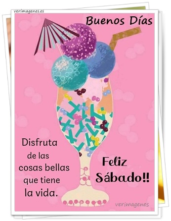 Imagen de Feliz Sábado. Bendecido Día Para Ti Y Los Tuyos