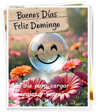 Imagen de Feliz Domingo. Disfruta De Un Día Tranquilo Y Renovador