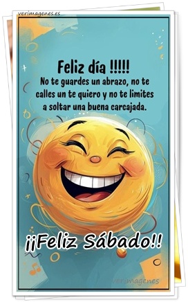 Imagen de Feliz Sábado. Relájate, Sonríe Y Disfruta Cada Instante