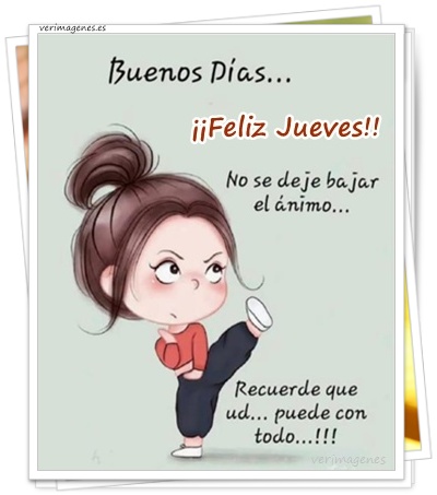 Imagen Feliz Jueves. Que hoy no te falten motivos para sonreír, buenas noticias y momentos que llenen tu alma.