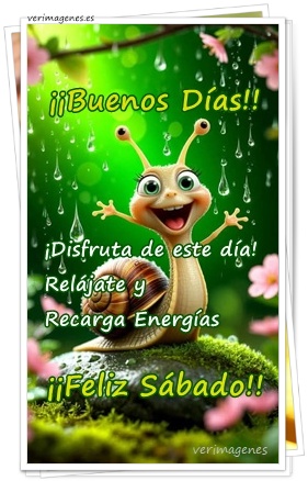 Imagen ¡Feliz Sábado! Que Tu Día Esté Lleno de Alegría