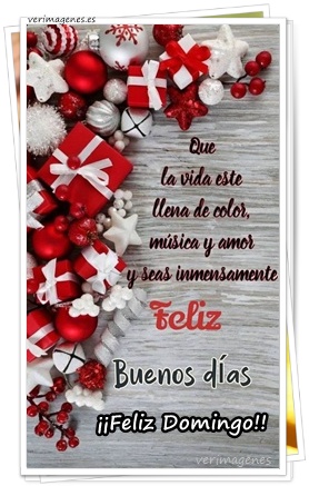 Imagen de Feliz Domingo. Un nuevo día, una nueva oportunidad de ser feliz