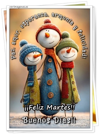 Imagen de Feliz Martes. Que este día te abrace con luz, te inspire con calma y te empuje con amor.
