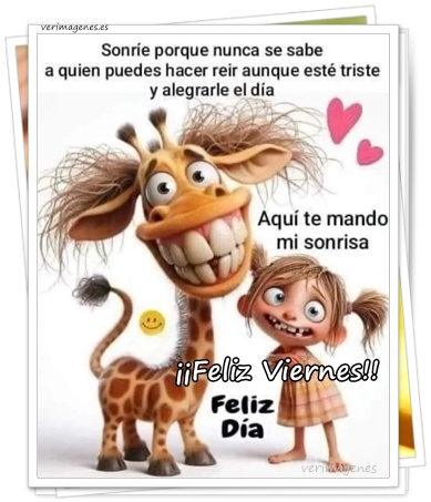 Imagen de ¡Feliz Viernes! A disfrutar el día al máximo