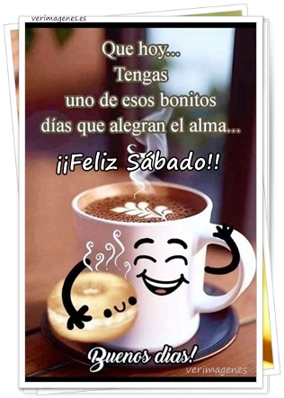 Imagen de Feliz S&aacute;bado. D&iacute;a De Paz, Amor Y Sonrisas