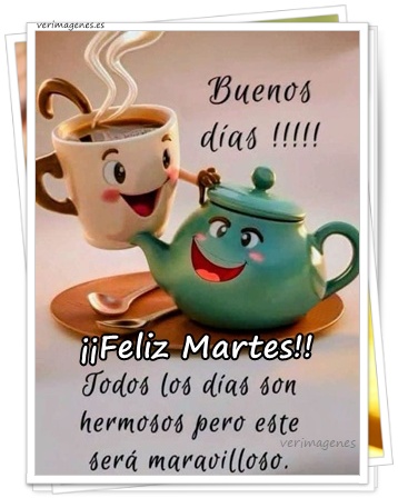 Imagen de &iexcl;Feliz Martes Con Actitud Positiva!