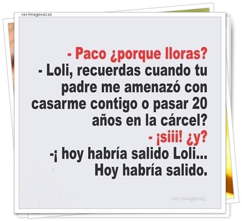 Imagen de Paco, ¿por qué lloras?