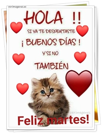 Imagen de Feliz Martes. Sonríe, Ya Es Martes Y Lo Mejor Está Por Venir