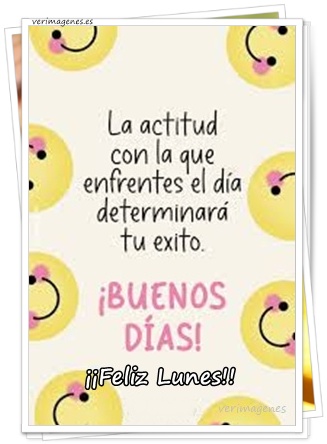 Imagen de Feliz Lunes. Arranca la semana con energía