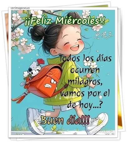 Imagen de Feliz Miércoles. Un respiro antes del fin de semana