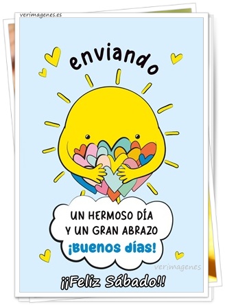 Imagen de Feliz Sábado. Que nunca te falten motivos para sonreír