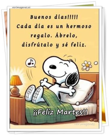 Imagen de Feliz Martes. Que la luz de este día ilumine tus planes