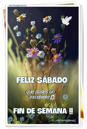 Imagen de Feliz Sábado. Que tu día esté lleno de Bendiciones y Felicidad