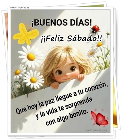 Imagen de Feliz Sábado. Un Día Lleno De Buenas Vibras