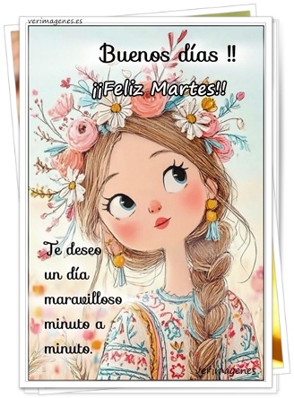 Imagen de Feliz Martes Para Personas Especiales Como T&uacute;