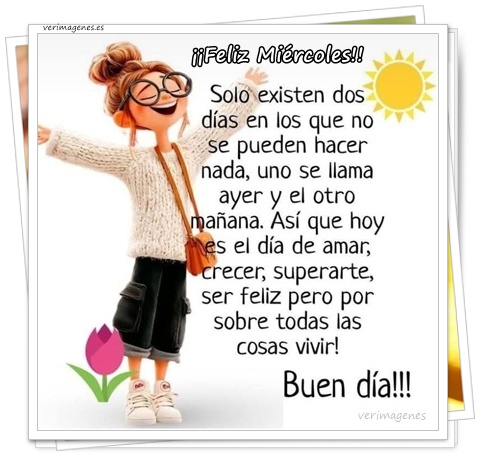 Imagen de Feliz Miércoles. No Es Un Día Cualquiera, Es Un Día Para Triunfar