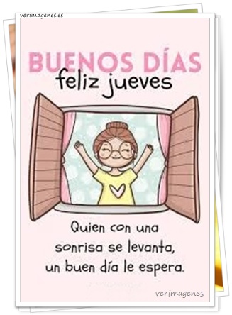Imagen de Feliz Jueves. Sonríe, ¡ya Estamos En La última Curva De La Semana!