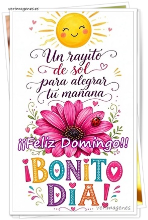 Imagen de Feliz Domingo. Renueva Tu Espíritu Este Día