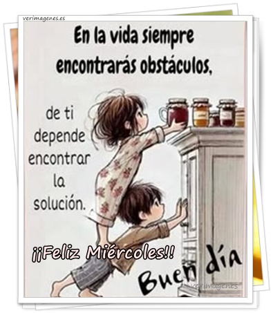 Imagen de Feliz Miércoles. Una Nueva Página Para Escribir Algo Bonito
