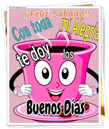Imagen de ¡Feliz Sábado! Disfruta, Relájate Y Sonríe