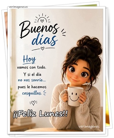 Imagen de Feliz Lunes. ¡Disfruta Cada Día Y Sonríe A La Vida!