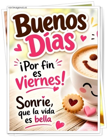 Imagen de Feliz Viernes. Terminamos La Semana Con Gratitud Y Comenzamos El Fin De Semana Con Ilusión.