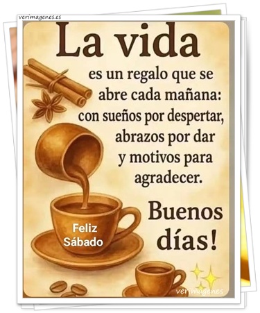 Imagen de Feliz Sábado. Hoy Toca Ser Feliz
