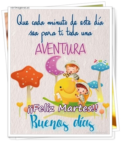 Imagen de Feliz Martes. Día Tranquilo, Mente Clara, Corazón Agradecido