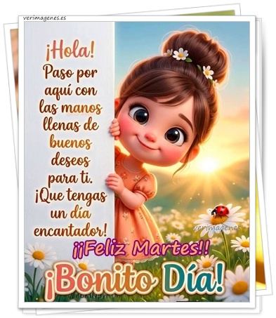 Imagen de Feliz Martes. Un Día Para Respirar, Sonreír Y Continuar
