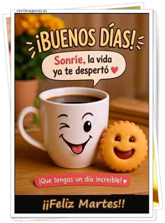 Imagen de Feliz Martes. Cada Día Trae Su Oportunidad: ¡hazla Tuya!
