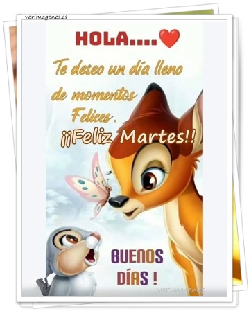 Imagen de Feliz Martes. Cada Día Es Una Página En Blanco: ¡hazla Contar!