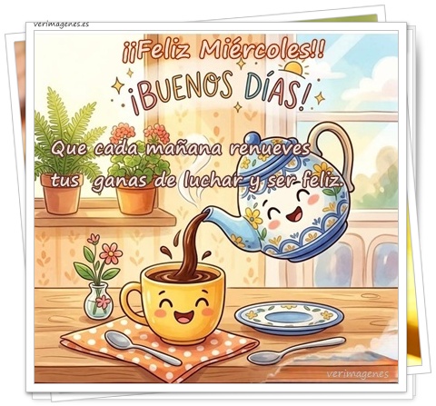 Imagen de Feliz Miércoles. Mitad De Semana, Doble Motivación