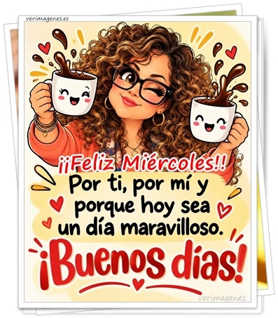 Imagen de Feliz Miércoles. Un Buen Día Para Pausar, Respirar Y Seguir