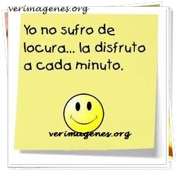 Imagen de Yo no sufro de locura